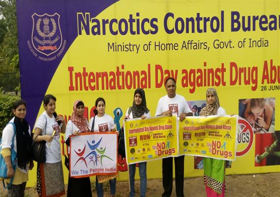 We the People India Team at International Day Against Drug Abuse